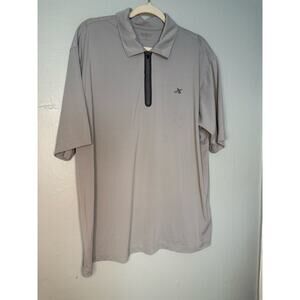 GSX grey performance polo top